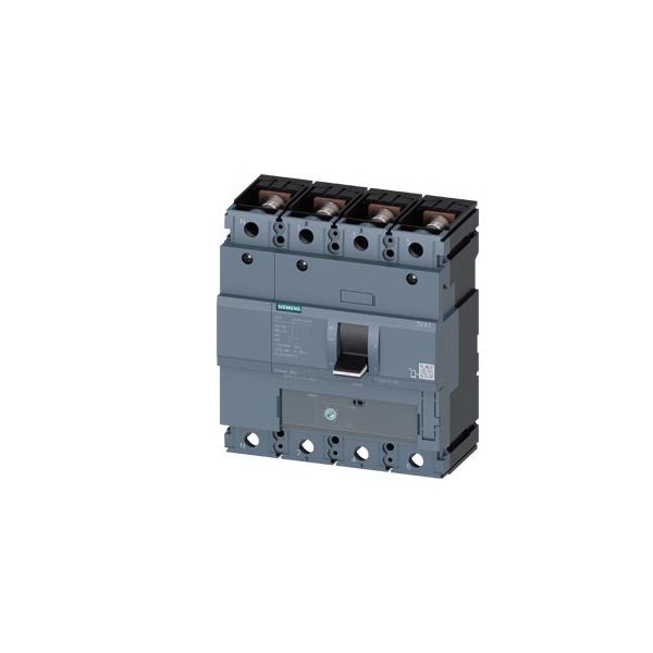 3VA1225-5GE42-0AA0 MCCB 250 A, 4 Pole, 55 kA, Adjustable O L Fixed S C Settings, Thermal Magnetic Trip Unit ATFM Siemens g i2