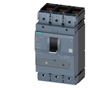 G_I202_XX_44306i 3VA1463-5EF32-0AA0 MCCB 630 A, 3 Pole, 55 kA, Adjustable O L Adjustable S C Settings, Thermal Magnetic Trip Unit ATAM Siemens