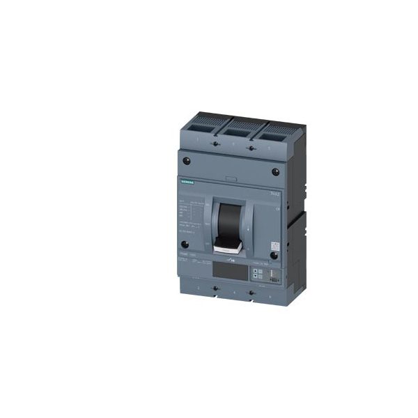 3VA25635MP320AA0 MCCB 630 A, 3 Pole, 55 KA, O L S C, Microprocessor Based Trip Unit ETU550M LSI Siemens g i202 xx 45191i