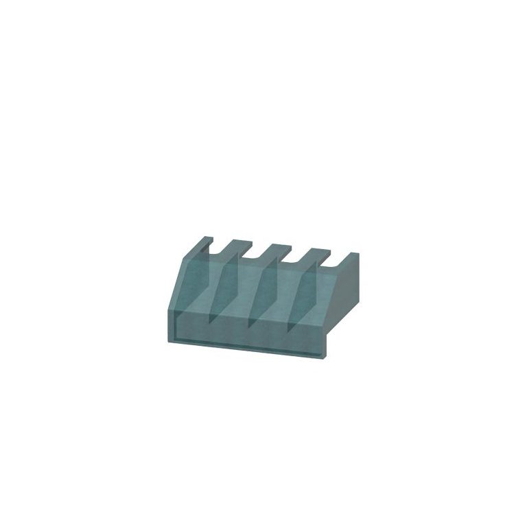 3LD9201-1A Terminal cover, 4-pole, 16A, accessory for main and emergency switching-off 3LD2 Siemens g i202 xx 45844i