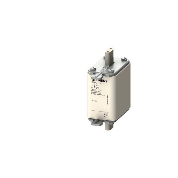 3NA3832 LV HRC fuse element, NH00, In 125 A, AC 500 V, DC 250 V, Front indicator, live grip lugs Siemens g i202 xx 55330i