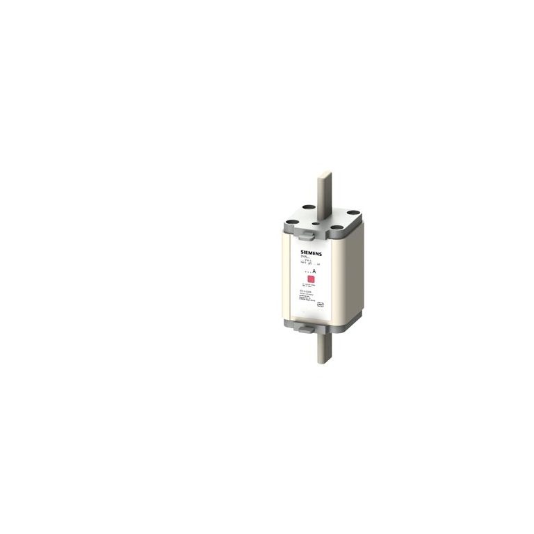 3NA6140 LV HRC fuse element, NH1, In 200 A, AC 500 V, DC 440 V, Combined indicator, Insulated grip lugs Siemens g i202 xx 553
