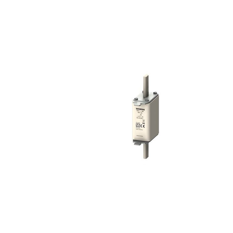3NA71326RC LV HRC fuse element, NH1, In 125 A, AC 690 V, DC 440 V, Combined indicator, live grip lugs Siemens g i202 xx 56365