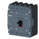 3VJ1092-3EA42-0AA0 MCCB 25 A, 4 Pole, 25 kA, Fixed O L Fixed S C Settings, Thermal Magnetic Trip Unit FTFM Siemens g i202 xx