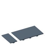 3VJ9014-0CJ40 3VJ10 125A front barriers extended 4-pole 2 pieces Siemens g i202 xx 58853i