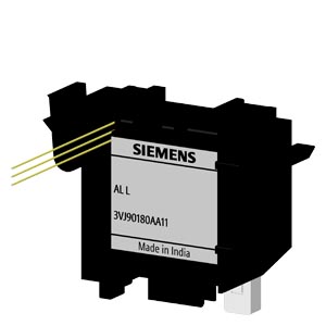 G_I202_XX_60900i 3VJ9018-0AA11 3VJ10 125A alarm switch 1 x changeover contact left Siemens g i202 xx 60900i