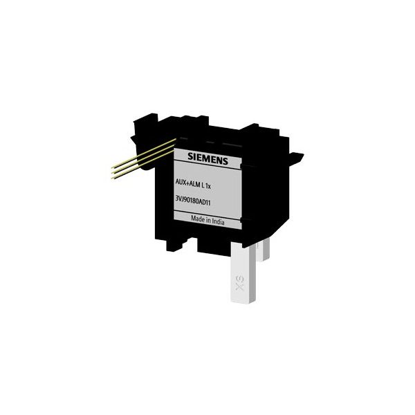 3VJ9018-0AD11 3VJ10 125A auxiliary and alarm switch 2 x changeover contacts left Siemens g i202 xx 60901i