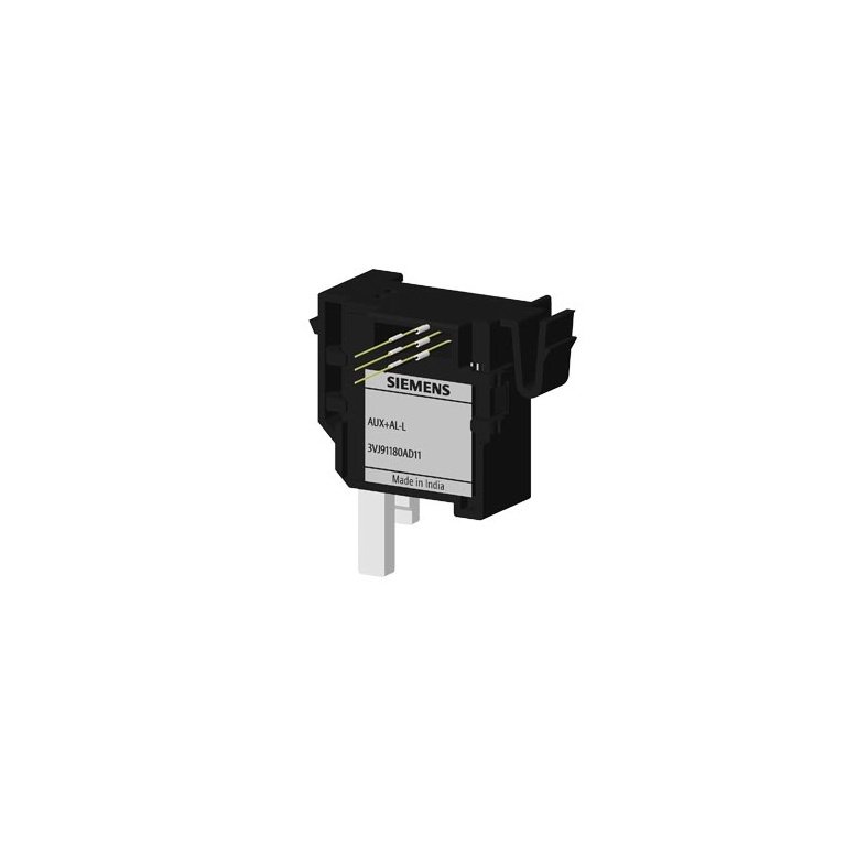 3VJ9118-0AD11 3VJ11 125A auxiliary and alarm switch 2 x changeover contacts left Siemens g i202 xx 60906i