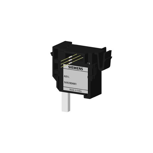 3VJ9218-0AN11 3VJ11 125A framesize 3VJ12 250A auxiliary switch 1 x changeover contact left Siemens g i202 xx 60913i