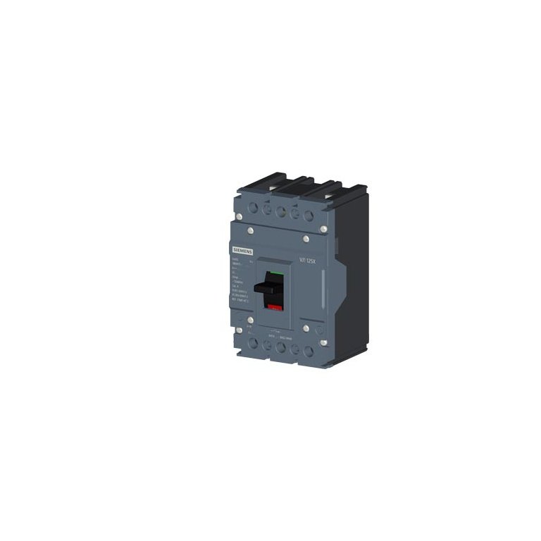 3VJ1092-3DA22-0AA0 MCCB 25 A, 2 Pole, 25 kA, Fixed O L Fixed S C Settings, Thermal Magnetic Trip Unit FTFM Siemens g i202 xx