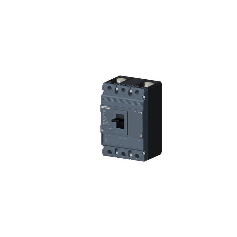 3VJ1225-5DA22-0AA0 MCCB 250 A, 2 Pole, 36 kA, Fixed O L Fixed S C Settings, Thermal Magnetic Trip Unit FTFM Siemens g i202 xx