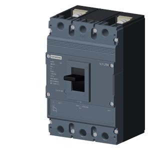 G_I202_XX_60932i 3VJ1225-5DA22-0AA0 MCCB 250 A, 2 Pole, 36 kA, Fixed O L Fixed S C Settings, Thermal Magnetic Trip Unit FTFM Siemens g i202 xx