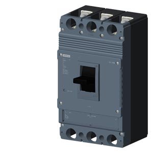 G_I202_XX_60933i 3VJ1340-5DA32-0AA0 MCCB 400 A, 3 Pole, 36 kA, Fixed O L Fixed S C Settings, Thermal Magnetic Trip Unit FTFM Siemens g i202 xx
