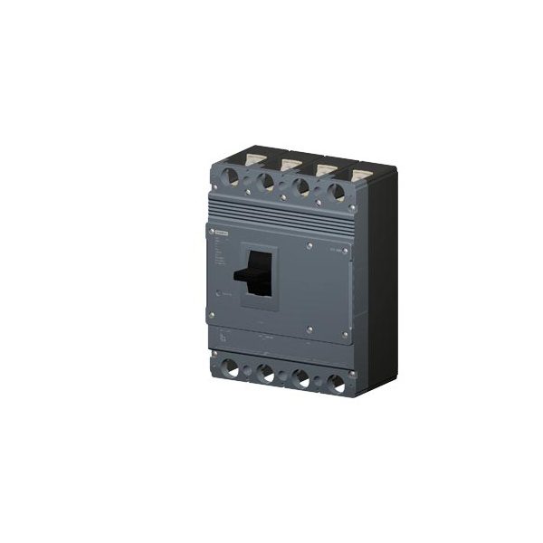 3VJ1340-3EA42-0AA0 MCCB 400 A, 4 Pole, 25 kA, Fixed O L Fixed S C Settings, Thermal Magnetic Trip Unit FTFM Siemens g i202 xx