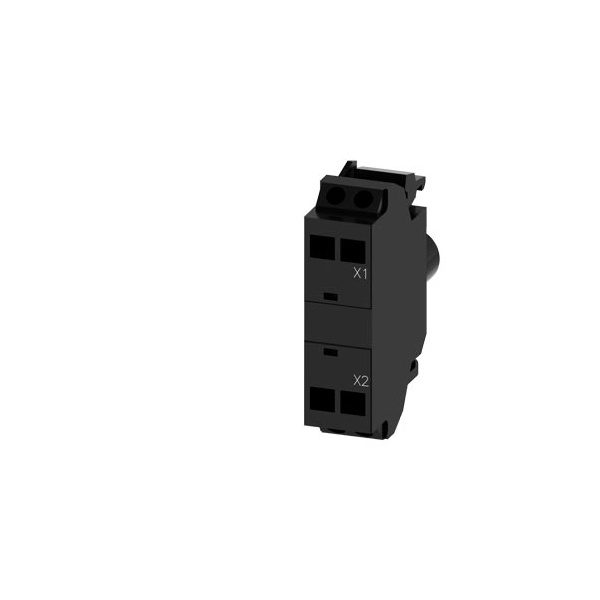 3SU14011BB603AA0 LED module with integrated LED 24 V AC DC, white, Spring-loaded terminal Siemens g ic03 xx 06774i