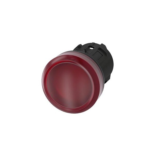3SU10016AA200AA0 Indicator lights, 22 mm, round, plastic, red, lens, smooth Siemens g ic03 xx 06875i