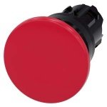 3SU10001BD200AA0 Mushroom pushbutton, 22 mm, round, plastic, red, 40 mm, momentary contact type Siemens g ic03 xx 06973i