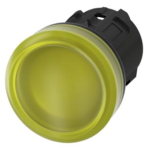 G_IC03_XX_07635i 3SU10016AA300AA0 Indicator lights, 22 mm, round, plastic, yellow, lens, smooth Siemens g ic03 xx 07635i