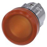 3SU10516AA000AA0 Indicator lights, 22 mm, round, metal, shiny, amber, lens, smooth Siemens g ic03 xx 07639i