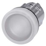 3SU10516AA600AA0 Indicator lights, 22 mm, round, metal, shiny, white, lens, smooth Siemens g ic03 xx 07646i