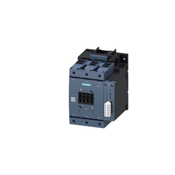 3RT1054-1PF35 power contactor,115 A, 96-127 V PLC input 24 V DC 3-pole, auxiliary contacts 1 NO 1 NC drive Siemens g ic03 xx