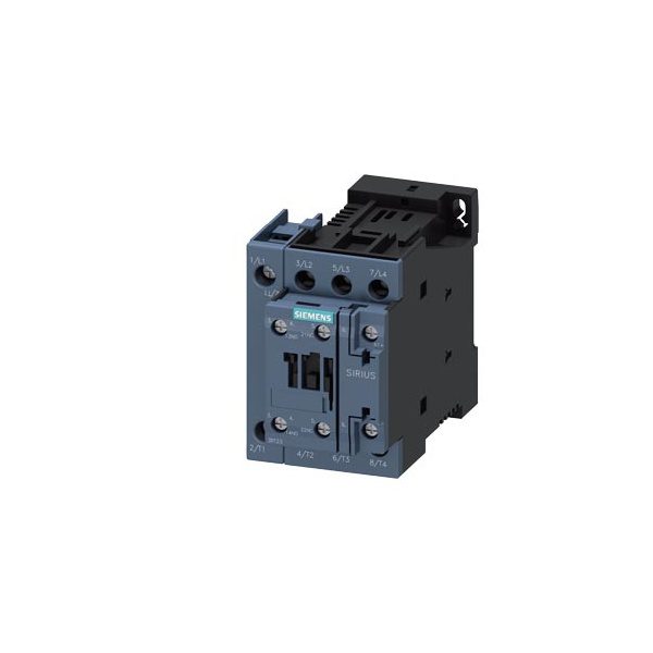 3RT23271BB40 contactor AC-1, 50 A, 4-pole, 24 V DC, auxiliary contacts 1 NO 1 NC Siemens g nsa0 xx 00916i