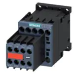 3RT20161BB443MA0 power contactor, 9 A, 3-pole, 24 V DC, auxiliary contacts 2 NO 2 NC, screw terminal, captive auxiliary switc