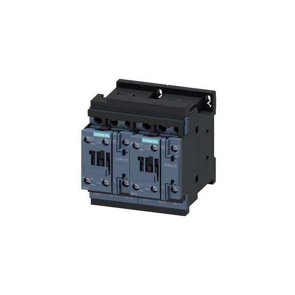 3RA2324-8XB30-1AL2 Sirius 3RA23 Reversing Contactor Screw Terminal 12A, 3 Pole, 230VAC, AC3 Duty Siemens g nsa0 xx 92291i