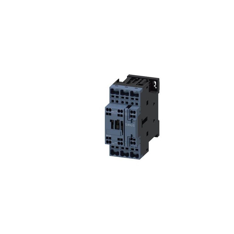 3RT20272AP00 power contactor, 32 A, 3-pole, 230 V AC, auxiliary contacts 1 NO 1 NC, spring-loaded terminal Siemens g nsa0 xx