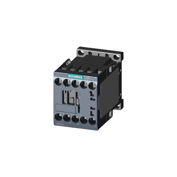 3RT2517-1AP00 power contactor, AC-3, 12 A, 4-pole, 230 V AC, main contacts 2 NO 2 NC Siemens g nsa0 xx 92915i