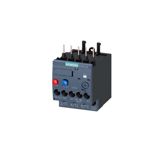 3RU2116-1FB0 Thermal Overload Relay 3.5 5 A, Direct Mounting, Manual Reset, Suitable For S00 Size 3RT Contactor Siemens g nsa