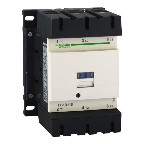 LC1D115BD TeSys D contactor 3P 3 NO AC-3 im01 it 57702 1500x1500