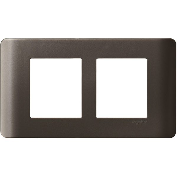 IN8404C BZ 4 Module Surround and Gridplate, Bronze Schneider Electric in8404c bz 1500x1500