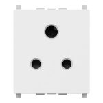 IN8426UNS Socket-outlet, ZENcelo, 2P E, with shutter, 6A, white Schneider Electric in8426uns 1500x1500