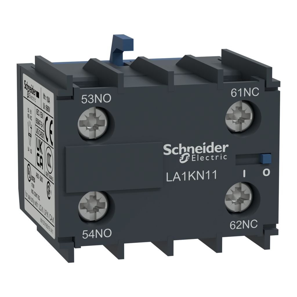 LA1KN20 TeSys K Auxiliary contact block 2 NO screw-clamps terminals Schneider Electric la1kn11 image 1500x1500