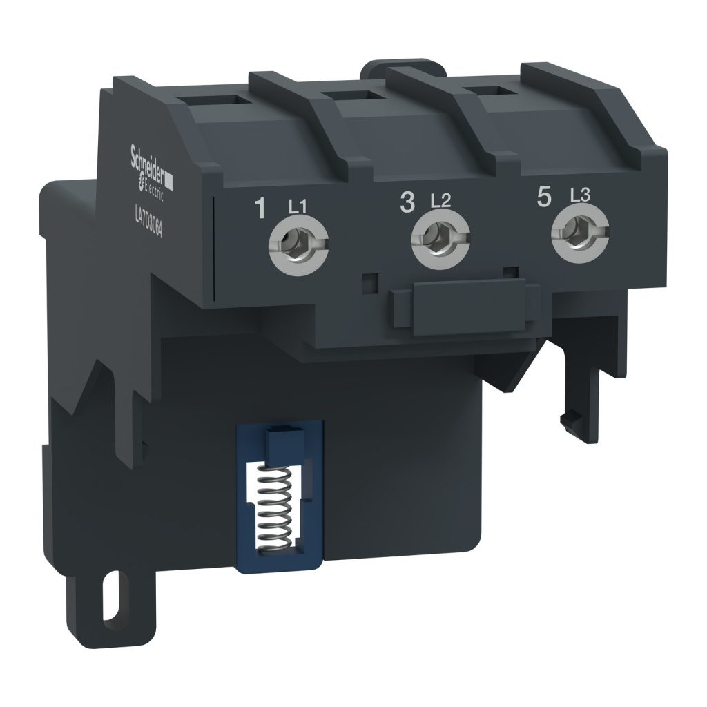 LA7D3064 Adapter terminal block, TeSys LRD, for separate mounting of LR2D3 LR3D3 Schneider Electric la7d3064 image 1500x1500