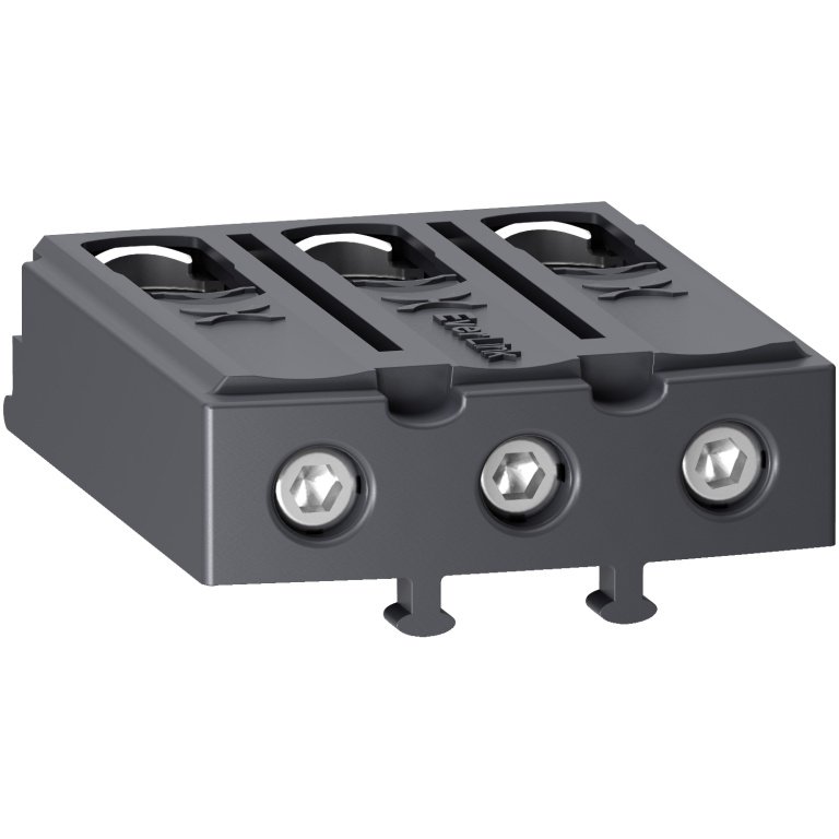 LAD96560 Terminal block, TeSys D, Everlink BTR screw connectors, 3P, for contactors LC1D40A-D80A Schneider Electric lad96560