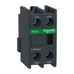 LADN02 Auxiliary contact block, TeSys D, 2NC, front mounting, screw clamp terminals Schneider Electric ladn02 image 1500x1500