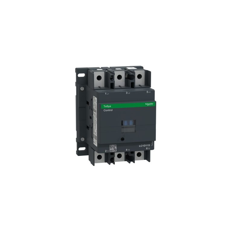 LC1D1156BD TeSys D contactor 3P 3 NO AC-3 lc1d1156bd image web