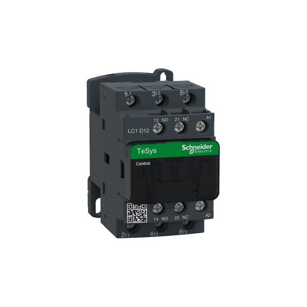 LC1D12F7 TeSys D contactor 3P 3 NO AC-3 lc1d12b7 image web