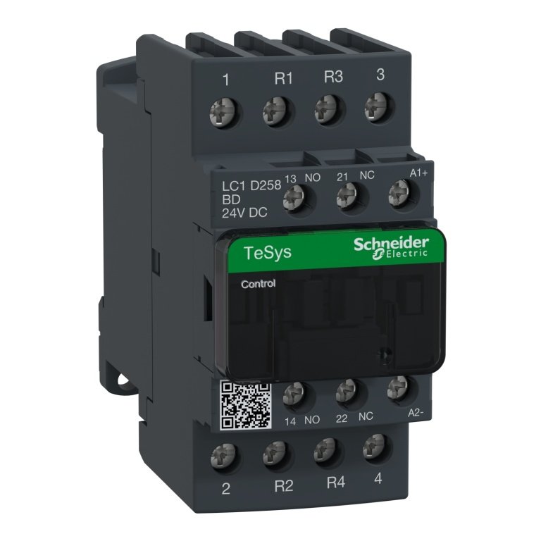 LC1D258BD TeSys D contactor 4P 2 NO 2 NC AC-1 lc1d258bd image 1500x1500