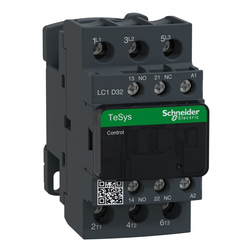 LC1D32F7 TeSys D contactor 3P 3 NO AC-3 lc1d32f7 image 1500x1500