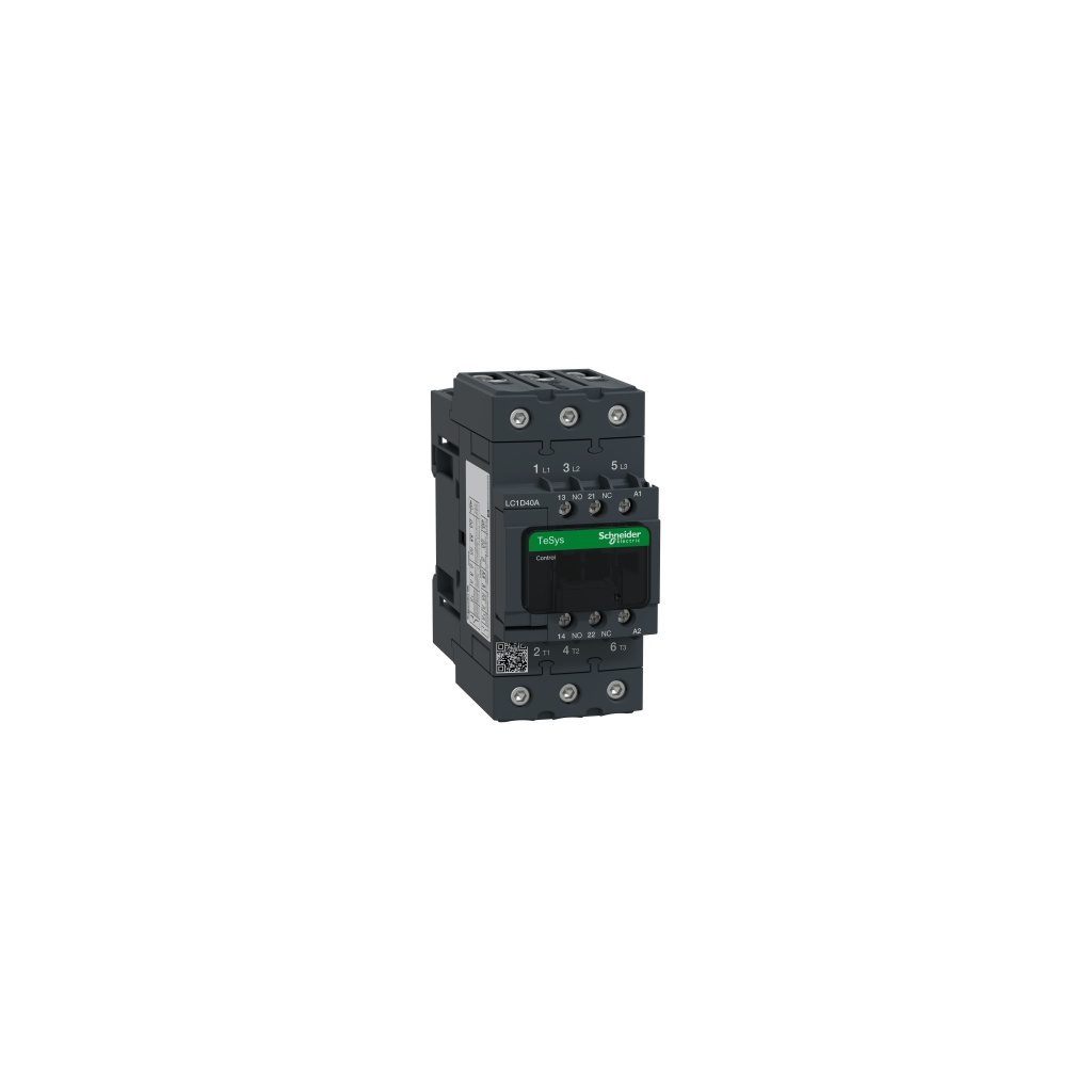 LC1D40AB7 TeSys D contactor 3P 3 NO AC-3 lc1d40af7 image web