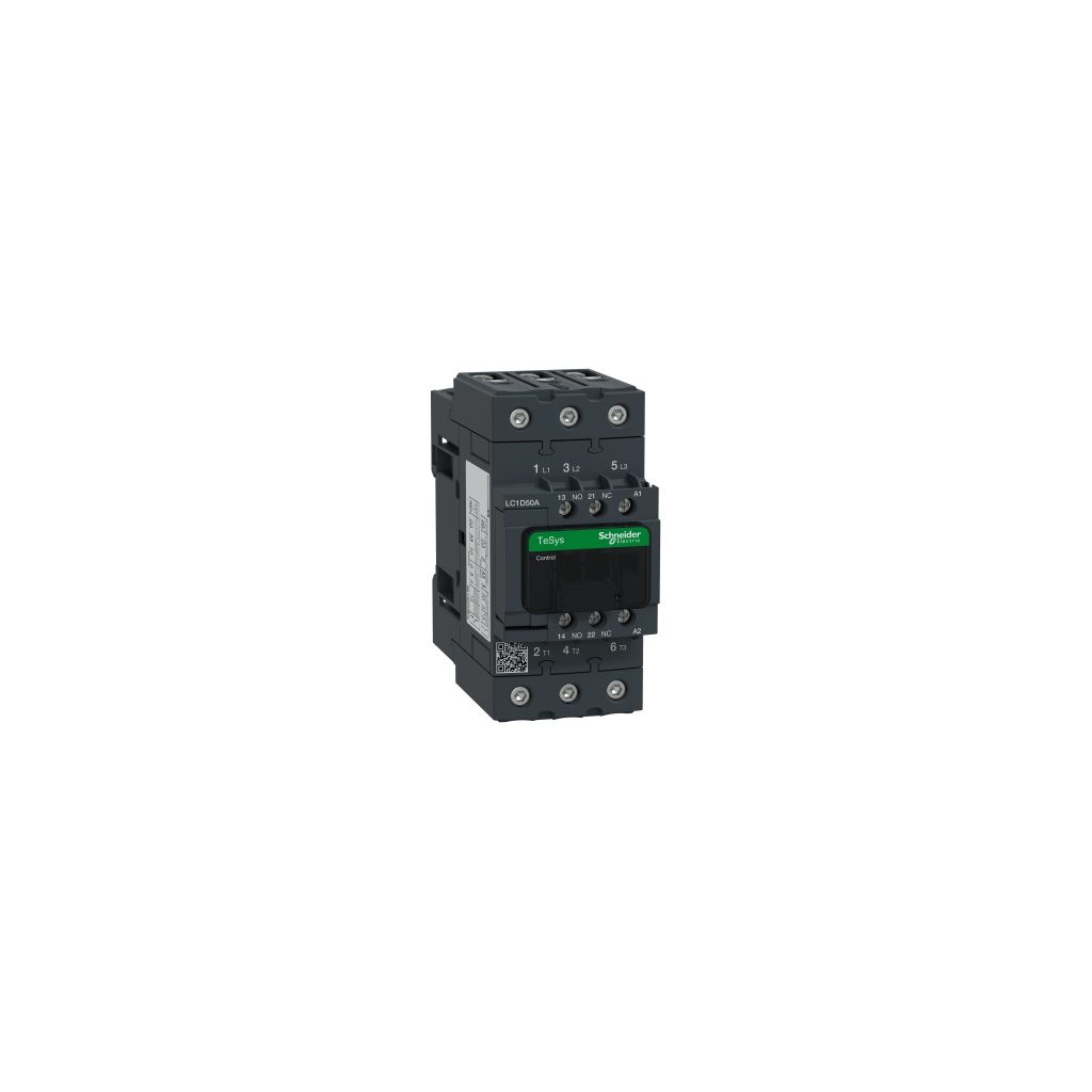 LC1D50AB7 TeSys D contactor 3P 3 NO AC-3 lc1d50ab7 image web