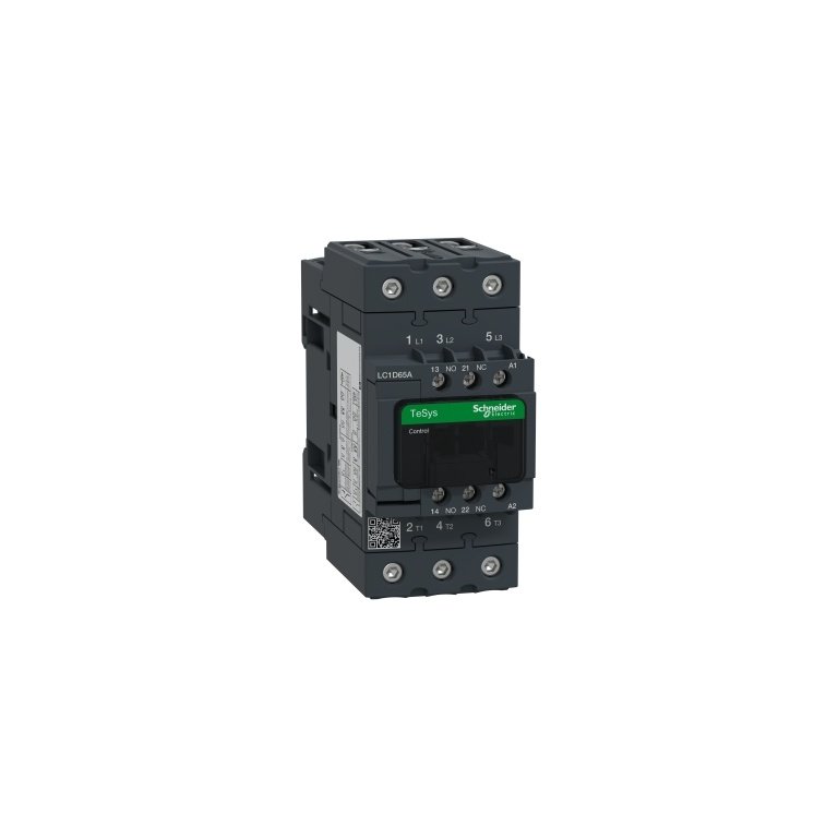 LC1D65AF7 TeSys D contactor 3P 3 NO AC-3 lc1d65af7 image web
