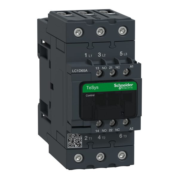 LC1D65AM7 TeSys D contactor 3P 3 NO AC-3 lc1d65am7 image 1500x1500