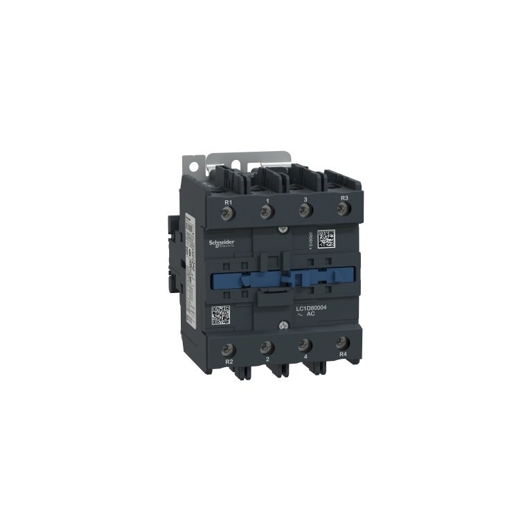 LC1D80004E7 TeSys D contactor 4P 4 NO AC-1 lc1d80004m7 image web