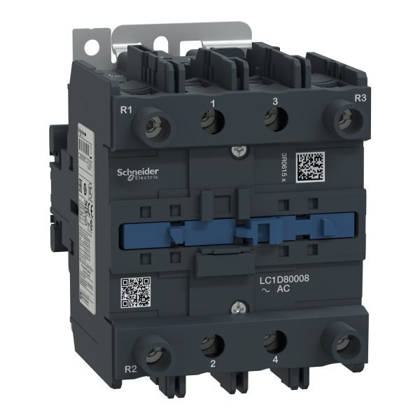 LC1D80008F7 TeSys D contactor 4P 2 NO 2 NC AC-1 lc1d80008e7 image 1500x1500