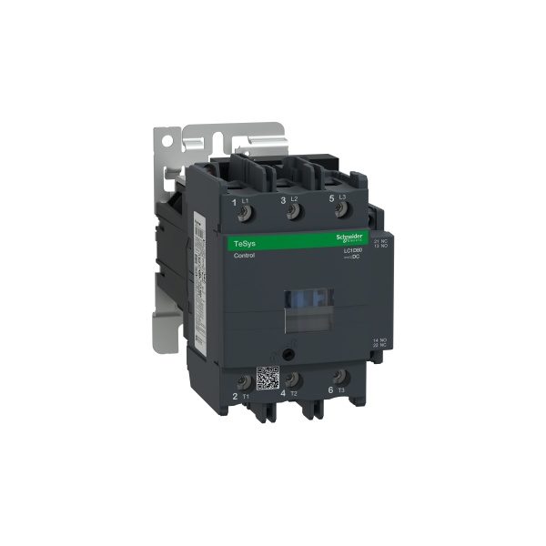 LC1D80BD TeSys D contactor 3P 3 NO AC-3 lc1d80bd image web