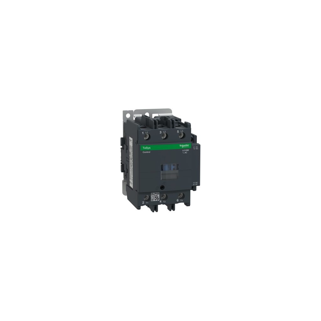 LC1D80F7 TeSys D contactor 3P 3 NO AC-3 lc1d80f7 image web